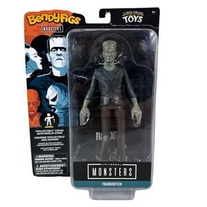 BendyFigs The Noble Collection Universal Monsters Frankenstein 7" Figure NEW
